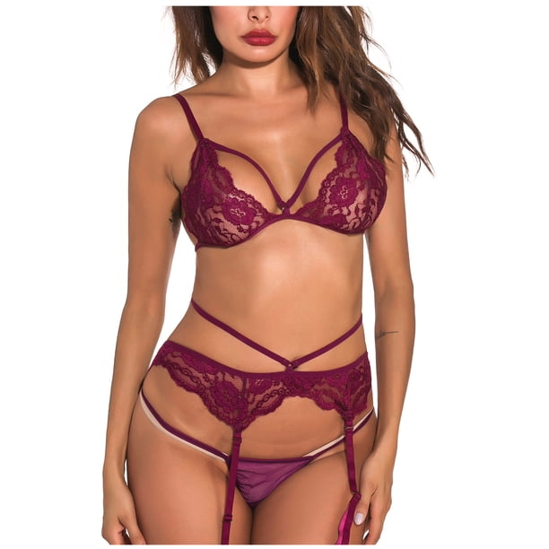 Ropa interior sexy Abanico sexy Traje de encaje Vendaje sexy Pijama sexy Traje sin calcetines Fridja nalpqowj11448