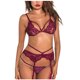 thumbnail image 1 of Ropa interior sexy Abanico sexy Traje de encaje Vendaje sexy Pijama sexy Traje sin calcetines Fridja  nalpqowj11448, 1 of 9