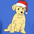 thumbnail image 3 of CafePress - Santa Puppy Dark T Shirt - Men's Classic Graphic Cotton T-Shirt, 3 of 4