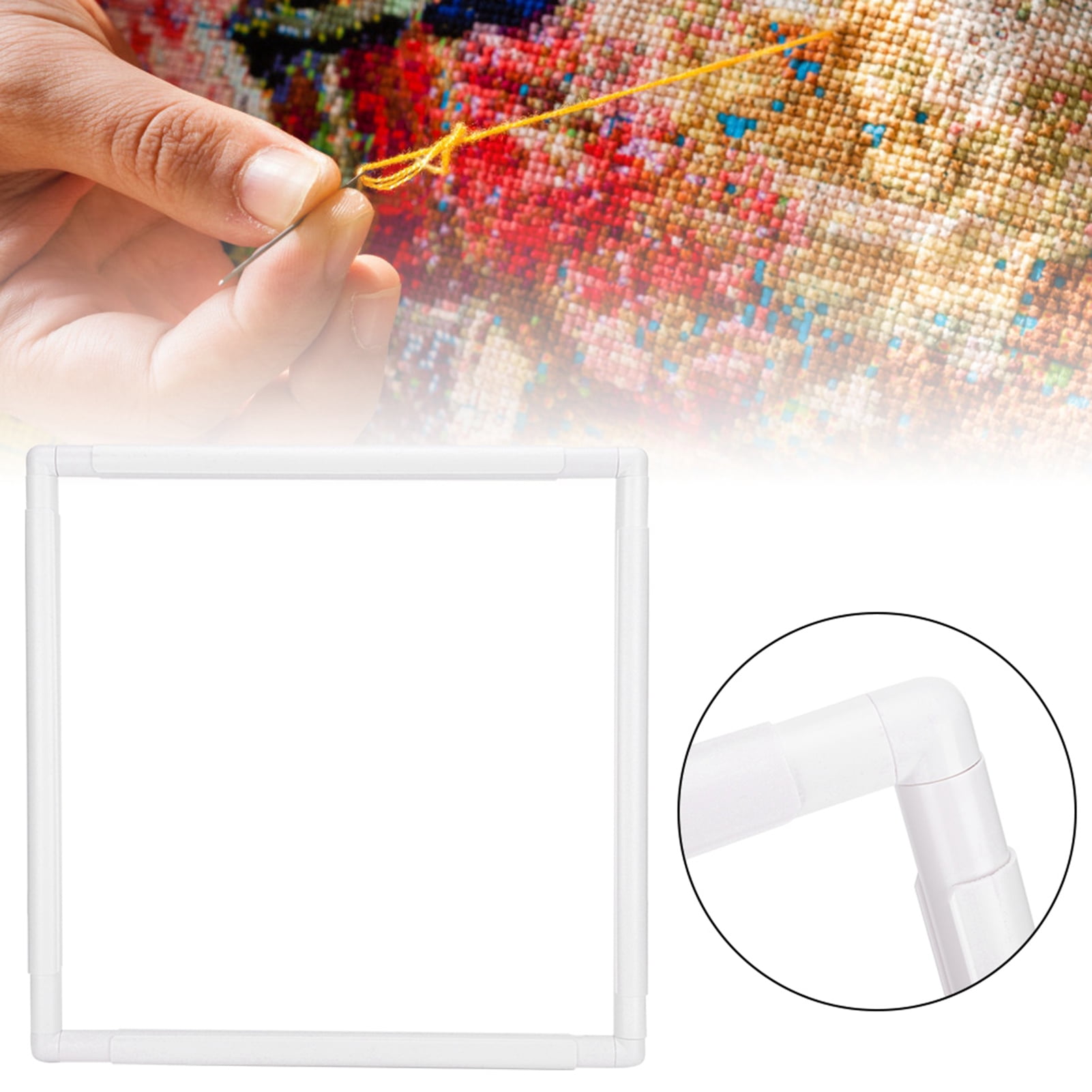 Khall Plastic Embroidery Frame, Quilting Frame, For Sewing Embroidery