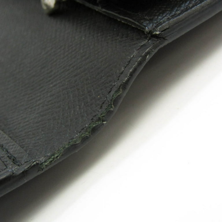 Louis Vuitton Brazza Wallet Black Taiga