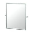thumbnail image 4 of Gatco Bleu 32.5" Framed Rectangle Mirror, Matte Black, 4 of 5