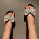 thumbnail image 4 of Chanclas informales de verano para mujer, chanclas con lazo, zapatos Flash Diamond Wmkox8yii  hj789, 4 of 6