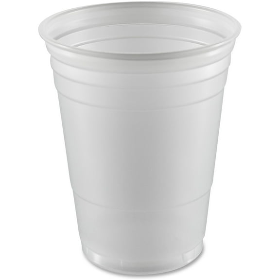Dart Conex Translucent 16 Oz Plastic Cold Cups, 1000 count