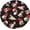 Black27, variant on Easter Eggs Colorful Flowers 36 Inch Christmas Tree Skirt Round Winter Snow Suitable for Christmas Xmas Halloween Holiday Party Decor Decoration Occasion