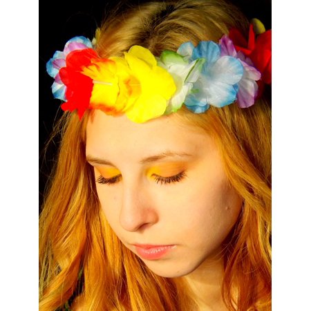 Laminated Poster Eye Princess Portrait Girl Brown Story Blond