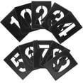 Gong 1 Set Number Stencil 09 Address Number Stencil Number Templates