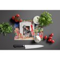 thumbnail image 4 of Scottish Deerhound Cozy Christmas Glass Cutting Board Large 12 in x 15 in, 4 of 5