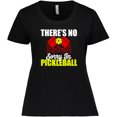 thumbnail image 3 of Inktastic Pickleball Women's Plus Size T-Shirt, 3 of 5