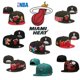 thumbnail image 2 of Sombrero De Baloncesto De La NBA Miami Heat Tendencia Americana Hip Hop Parasol Y Protector Solar Ala Plana, 2 of 4