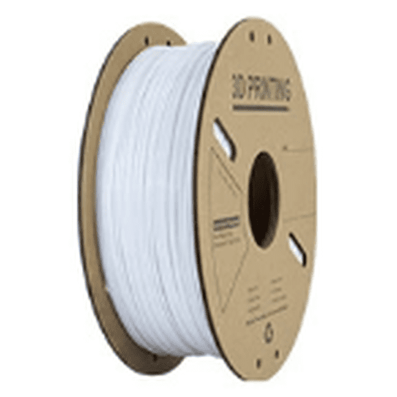 erfcxs 3D Printing PETG Filament High Strength 1.75mm 1kg Spool Black Or White Durable Heat Smooth Finish Compatible With Most 3D