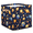 Multicolor 1, variant on CURLYOOT Planet Space Cube Storage Bin, 13 x 13 x 13 Storage Cube Bins for Organizing, Galaxy Star Universe Fabric Foldable Baskets with Handles for Closet, Shelves, Clothes