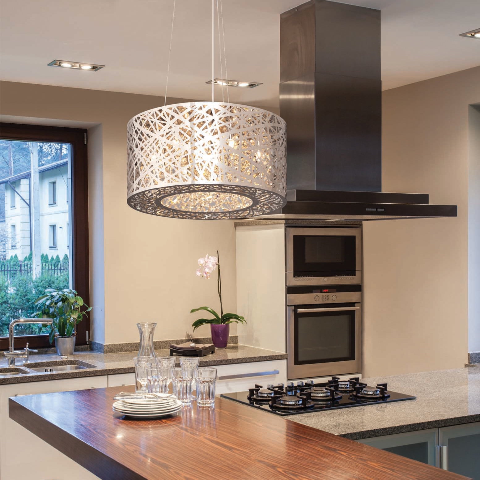 Crystal Nest Light Pendant Com