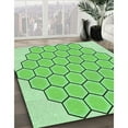 thumbnail image 2 of Ahgly Company Indoor Rectangle Patterned Stoplight Go Green Area Rugs, 5' x 7', 2 of 6