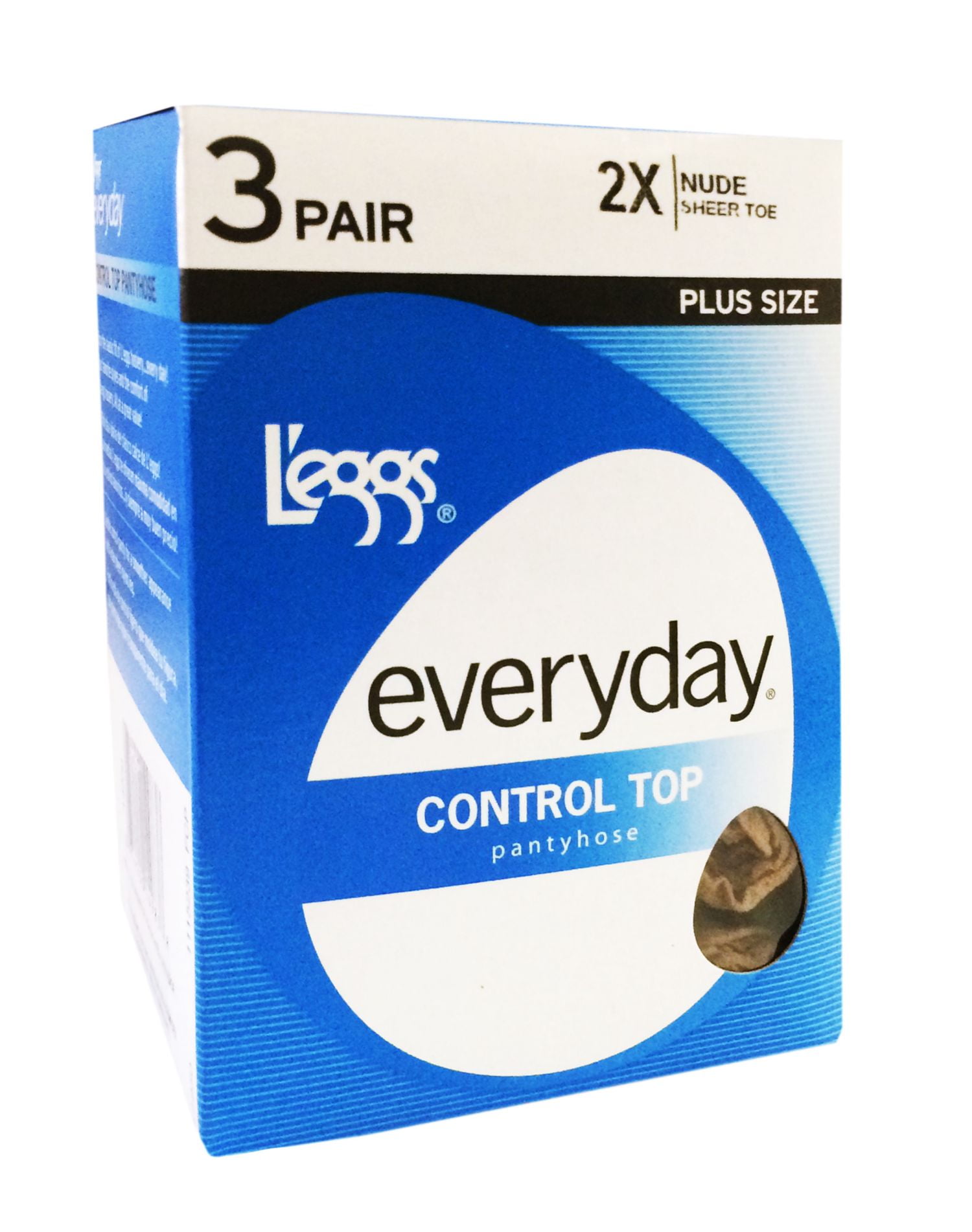 L'eggs Plus-Size Everyday Control Top 
