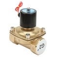 thumbnail image 2 of Válvula Solenoide Eléctrica, Válvula Solenoide de Latón de Una Sola Dirección G2'' Válvula Magnética Solenoide Calidad Inigualable NikouMX herramienta, 2 of 8
