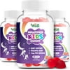 Melatonin Kids Gummy 1 mg - Healthy Restful Deep Sleep Support - Natural Strawberry Flavor Supplement - Sleep Aid for Kid Non-Habit Forming | 60 Gummies (3 Pack)