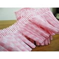 thumbnail image 2 of Charmed Plaid Pink and White Fringe 5YDS, 2 of 2