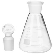 Erlenmeyer Flask with Stopper Experiment Supplies Laboratory Glassware Set Aldult