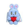 thumbnail image 1 of Peluche con forma de conejo Big Eye sentado, azul, 24 cm, 1 of 1