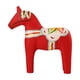 thumbnail image 1 of Escultura de madera pintada de caballo sueco - Artesanía tradicional, ornamento decorativo para el hogar - Madera maciza, acabado rojo para decoración de sobremesa/estantería, 1 of 2