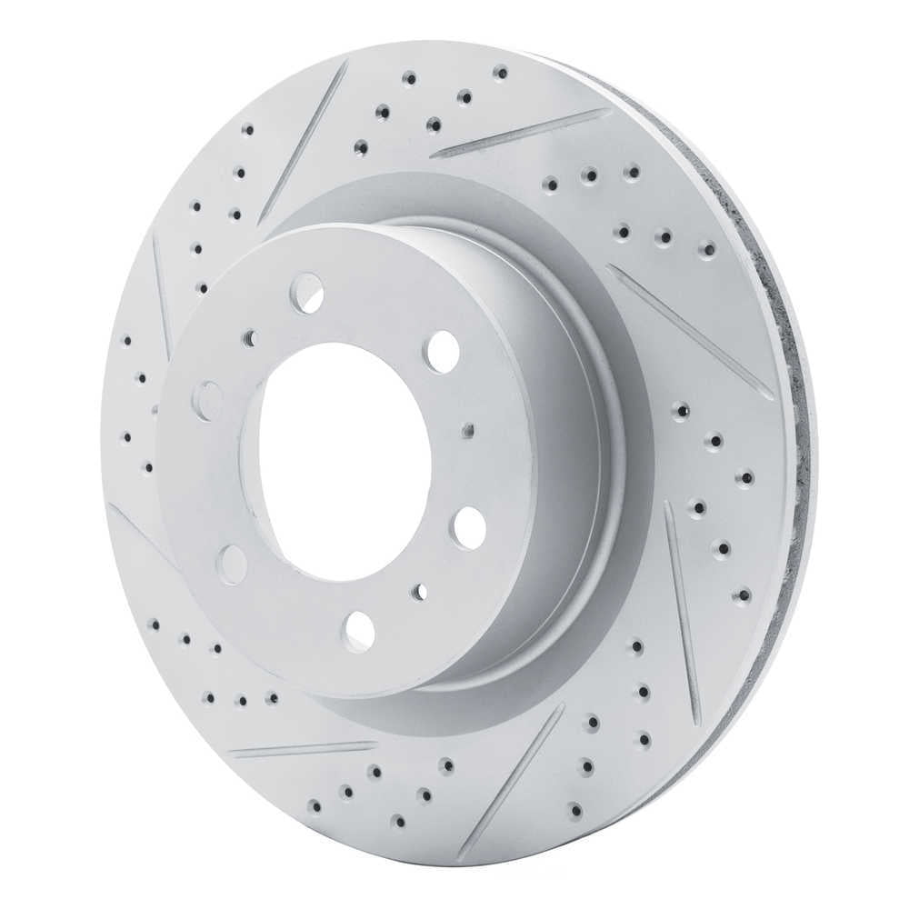 Dynamic Friction Company 830-76162L DFC Geoperformance Rotor - Drilled and Slotted