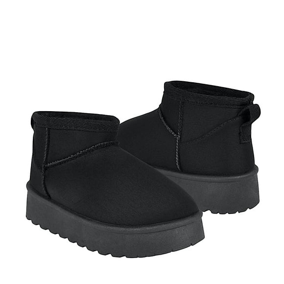 Botines De Invierno Niña Furor 26557 Textil Negro 18-22