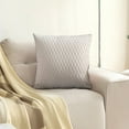 thumbnail image 3 of HBBKVI Pillow Covers Pillow Case Striped Velvet Upholstered Sofa Living Room Bedroom, 3 of 6
