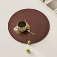 thumbnail image 4 of Vacemry Under $5 Silicone Hot Pad with Heat Resistance, Circular Trivet for Kitchen Dining Table, Protection Mat for Hot Cookware Surfaces, Heat Resistant Placemat, 4 of 6