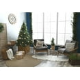 thumbnail image 4 of Simply Daisy Multi Colored Merry Trees Christmas Soft Spun Polyester Decorative Throw Pillow, 16" x 16", 4 of 4