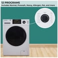 thumbnail image 7 of Equator 1.6 cu.ft./15 lbs White 110V Front load Washer 15 programs + Pet Cycle, 7 of 7