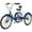 Blue, variant on MOONCOOL Adult Tricycles 7 Speed, Adult Trikes 24 / 26 inch 3 Wheel Bikes, Three-Wheeled Bicycles Cruise Trike with Shopping Basket for Seniors, Women, Men