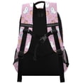 thumbnail image 3 of FORMRS Unisex Backpack Elementary School Travel Bookbag with Reflective Stripes, Purple Halloween, 3 of 7