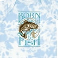 thumbnail image 4 of Inktastic Born to Fish Boys or Girls Baby Bodysuit, 4 of 5
