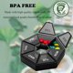 thumbnail image 2 of Travel Pill Box, 7 Day 2 Times a Day, 2Pcs Portable Pill Box Organisers, Weekly Pill Small Medicine Storage Box, (2*Black), 2 of 5