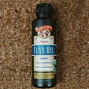 Barleans Organic Lignan Flax Oil - ALA Omega-3 Fatty Acids for Improving Heart Health - Vegan, USDA Organic, Non-GMO, Gluten Free - 12 oz