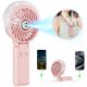 thumbnail image 1 of Ventilador nebulizador portátil HandFan 5200 mAh con depósito de agua de 34 ml, color rosa, 1 of 9