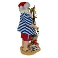 thumbnail image 4 of Kurt Adler 10.5-Inch Fabriché Beach Santa With Lighted Sign, 4 of 8