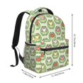 thumbnail image 2 of Balery Cute Chubby Frog Mochila Escolar Impresa, Mochila Ligera para Viajes Casual, Mochila Duradera y Cómoda Multifuncional, Mochila para Laptop-One Size, 2 of 5