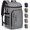 Grey, variant on Cooler Backpack Insulated  for Women Men,36/45 Cans Lunch Backpack Coolers Leak Proof Soft Cooler Bag Ice Chest for Camping Beach