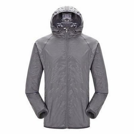 Olyvenn Womens Sweatshirts Fashion Hooded Neck Womens Suit Outdoor Bicycle Sports Quick Dry Windbreaker Jackets Casual Long Sleeve Jackets Classic Solid Color Slim Fit Business Gray S