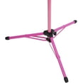 thumbnail image 2 of Audio2000'S AST4448 Portable Folding Steel Sheet Music Stand with Extra height Upto 60" and Carrying Bag, Pink/Magenta, 2 of 3