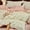 C, variant on Floral Ruffle Duvet Cover Set - Chic Pastel Bedding for Queen/King