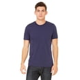 thumbnail image 1 of The Bella + Canvas T-Shirt Unisexe en Jersey à Manches Courtes - Bleu Marine - 2TG, 1 of 1