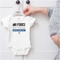 thumbnail image 5 of US Air Force Veteran USAF Pride Romper Boys or Girls Infant Baby Brisco Brands 18M, 5 of 6