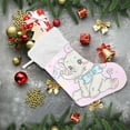 thumbnail image 5 of Coolnut Christmas Stockings 1PCS,Cute Baby Elephant in Kindergarten Style Big Xmas Stockings Gift Decorations and Party Supplies,Used for Fireplace Decoration Socks Christmas Tree Decoration, 5 of 7