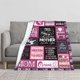 thumbnail image 3 of LHSHID Grandma Gift from Granddaughte Blanket Flannel Soft and Comfortable Anti static Bed Sofa Blanket 60x80in, 3 of 5