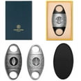 thumbnail image 6 of Cigar Cutter Sharp Stainless steel blade Travel Portable Cigar Cutter V-shaped Cigar Scissors Gift Box Set (01), 6 of 7
