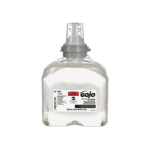 GOJO E2 Foam Hand Soap with PCMX, 1200mL Refill, PK2 536902 Walmart