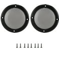 thumbnail image 2 of 4inch Speaker Protective Cover, ABS Speaker Decorative Circle, Sturdy For Long Time Use Small Speakers, 2 of 8
